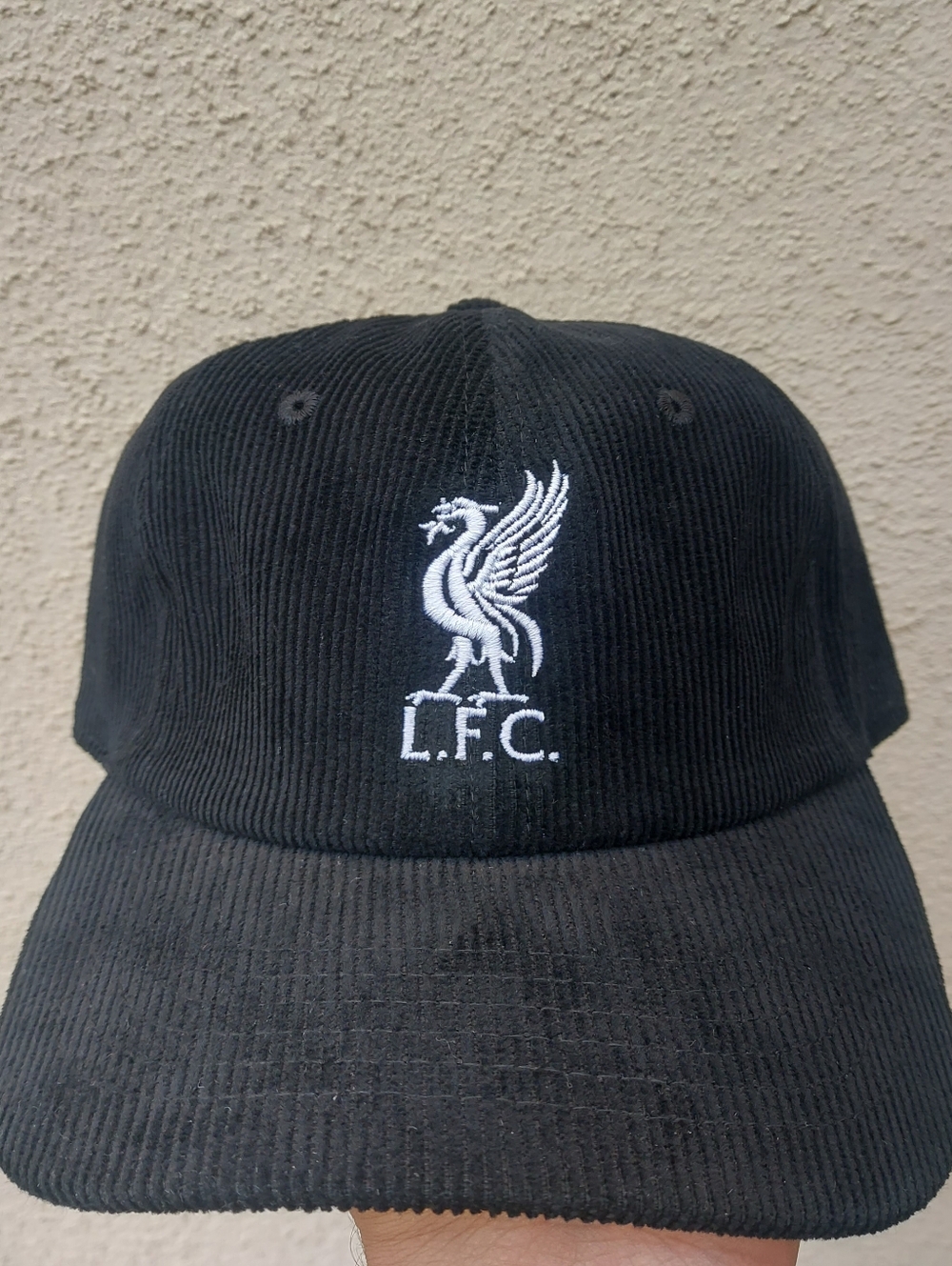 Custom Embroidered Liverpool Dad Cap Strapback Corduroy - Picture 3 of 3